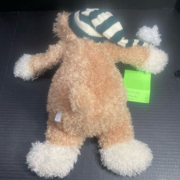 BNWT ANIMAL ADVENTURES PLUSH TEDDY BEAR WITH STOCKING CAP - Picture 7 of 16